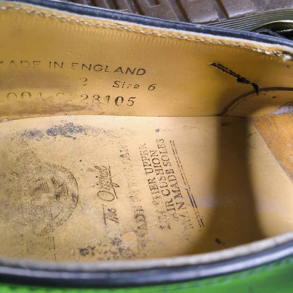 Dr. Martens Black Leather Mary Janes Buckle Flats - Picture 4 of 4